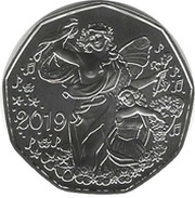 5 Euros New Year 2019, Austria, 2019 reverse image