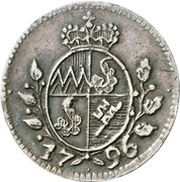 1 Körtling - George Charles of Fechenbach obverse image