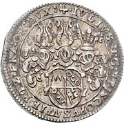 3 Kreuzers - Julius Echter of Mespelbrunn Death obverse image