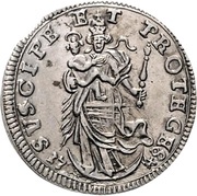 4 Kreuzers - Anselm Francis of Ingelheim, Germany, 1748 reverse image