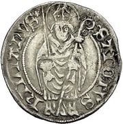 1 Schilling - Gottfried IV Schenk of Limpurg, Germany, 1454 reverse image