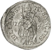 1 Schilling - Anselm Francis of Ingelheim, Germany, 1746-1748 reverse image