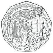 5 Euros New Year 2020, Austria, 2020 reverse image