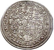 1 Groschen - John Gottfried of Aschhausen Sterbegroschen; Death obverse image