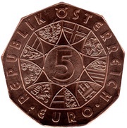 5 Euros Easter coin 2020 obverse image