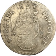 1 Batzen - Adam Frederick of Seinsheim, Germany, 1763 reverse image