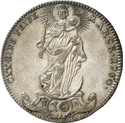 10 Kreuzers - Adam Frederick of Seinsheim, Germany, 1760-1761 reverse image
