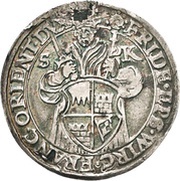 10 Kreuzers - Frederick of Wirsberg obverse image