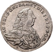 20 Kreuzers - Adam Frederick of Seinsheim Konventionskreuzer obverse image