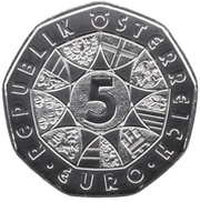 5 Euros Easter coin 2020 obverse image