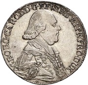 20 Kreuzers - George Charles of Fechenbach Konventionskreuzer obverse image
