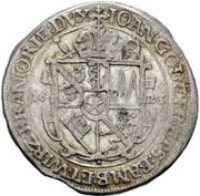 ¼ Thaler - John Gottfried of Aschhausen Posthumus obverse image
