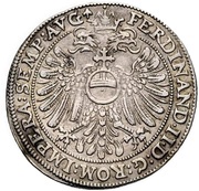 ¼ Thaler - Philip Adolph of Ehrenberg, Germany, 1623-1625 reverse image