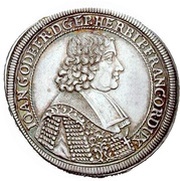 ¼ Thaler - John Gottfried II of Guttenberg obverse image