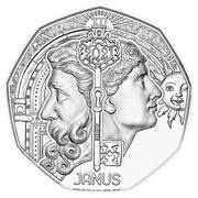5 Euros Janus, Austria, 2021 reverse image