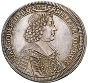 ½ Thaler - John Gottfried II of Guttenberg obverse image