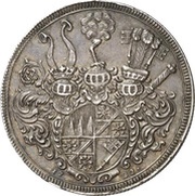 ½ Thaler - John Philip of Greiffenklau of Vollraths, Germany, 1702 reverse image