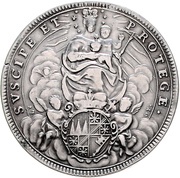 ½ Thaler - John Philip of Greiffenclau of Vollraths, Germany, 1707 reverse image