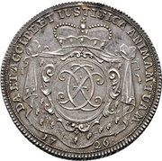 ½ Thaler - Christoph Francis of Hutten obverse image