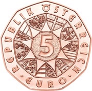 5 Euros Easter coin 2021 obverse image