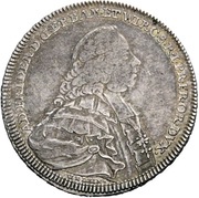 ½ Thaler - Adam Frederick of Seinsheim ½ Konventionstaler obverse image