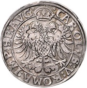 1 Thaler - Melchior Zobel of Giebelstadt, Germany, 1552-1553 reverse image