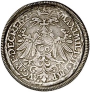 1 Guldenthaler - Frederick of Wirsberg, Germany, 1571-1572 reverse image