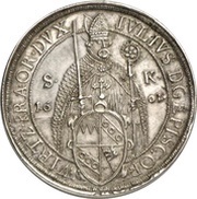 1 Thaler - Julius Echter of Mespelbrunn obverse image