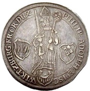 1 Thaler - Philip Adolph of Ehrenberg obverse image