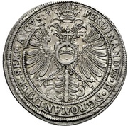 1 Thaler - Philip Adolph of Ehrenberg, Germany, 1624-1625 reverse image