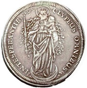 1 Thaler - John Hartmann of Rosenbach, Germany, 1673-1675 reverse image