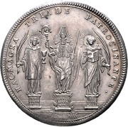 1 Thaler - John Philip of Greiffenklau of Vollraths, Germany, 1702 reverse image
