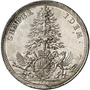 1 Thaler - John Philip of Greiffenklau of Vollraths, Germany, 1702 reverse image