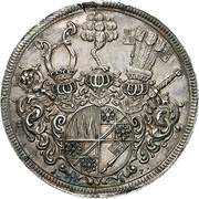 1 Thaler - John Philip of Greiffenclau of Vollraths, Germany, 1702-1707 reverse image