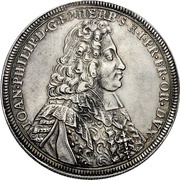 1 Thaler - John Philip of Greiffenclau of Vollraths obverse image