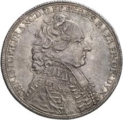 1 Thaler - Christoph Francis of Hutten obverse image