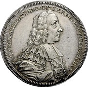 1 Thaler - Charles Philip of Greiffenklau-Vollraths Konventionstaler obverse image