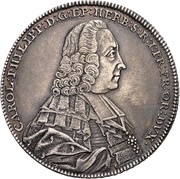 1 Thaler - Charles Philip of Greiffenklau-Vollraths Konventionstaler obverse image