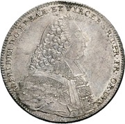 1 Thaler - Adam Frederick of Seinsheim Konventionstaler obverse image