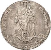 1 Thaler - Adam Frederick of Seinsheim, Germany, 1760 reverse image