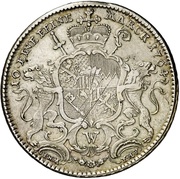 1 Thaler - Adam Frederick of Seinsheim Konventionstaler, Germany, 1764 reverse image