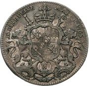 1 Thaler - Adam Frederick of Seinsheim Konventionstaler, Germany, 1765 reverse image
