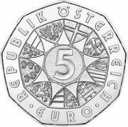 5 Euros Democracy obverse image