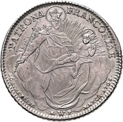 1 Thaler - Adam Frederick of Seinsheim Konventionstaler, Germany, 1765 reverse image