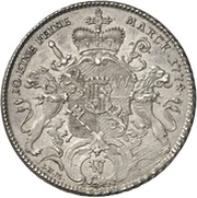 1 Thaler - Adam Frederick of Seinsheim Konventionstaler, Germany, 1773-1777 reverse image