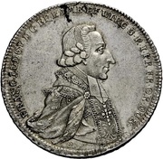 1 Thaler - Francis Louis of Erthal Konventionstaler obverse image