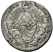 1 Thaler - Francis Louis of Erthal Konventionstaler, Germany, 1786 reverse image