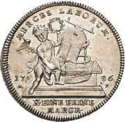 1 Thaler - Francis Louis of Erthal Konventionstaler, Germany, 1786-1791 reverse image