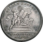 1 Thaler - Francis Louis of Erthal Konventionstaler, Germany, 1794 reverse image