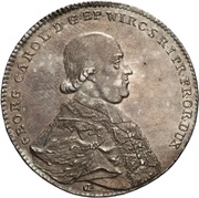 1 Thaler - George Charles of Fechenbach Kontributionstaler obverse image